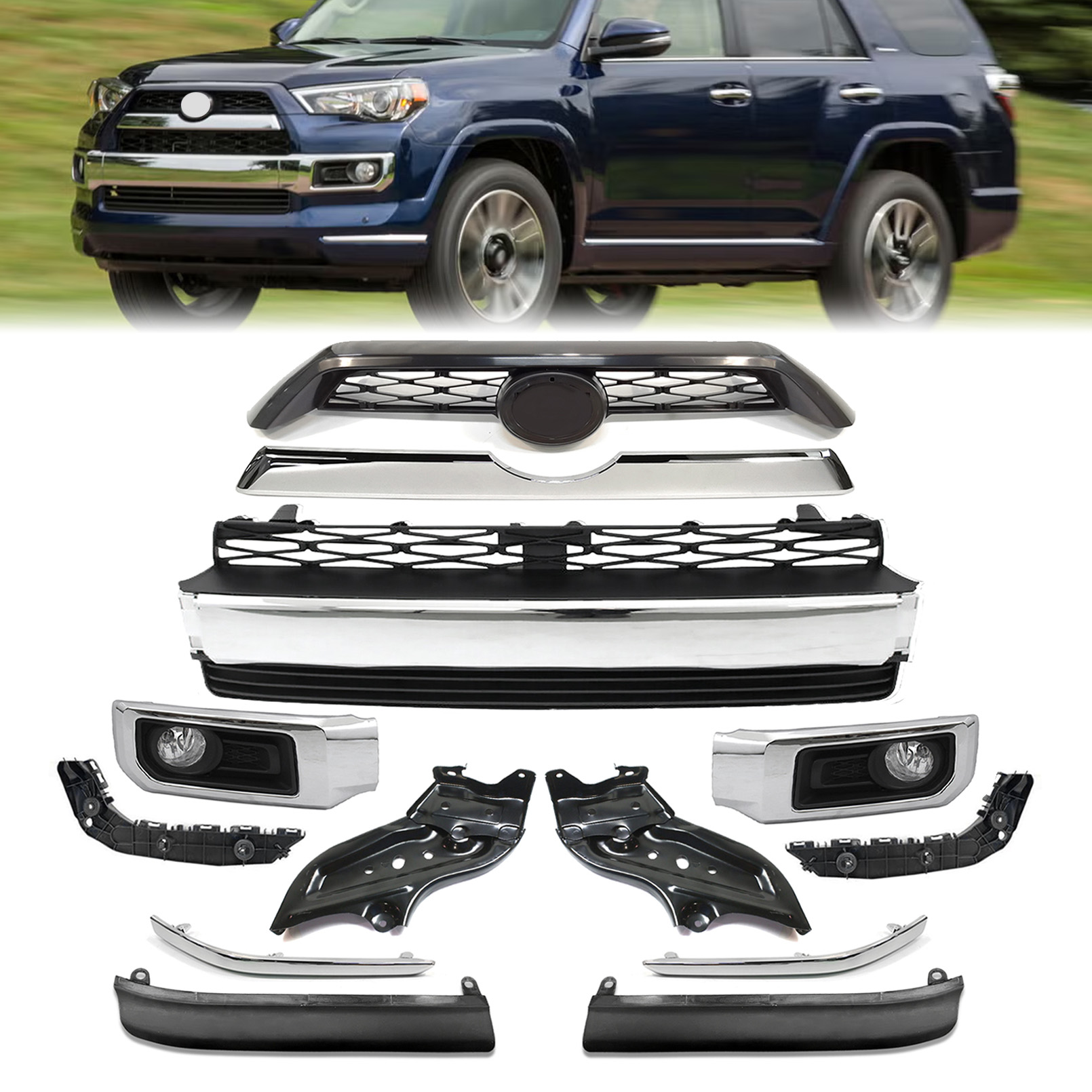 Front Bumper Grille Assembly