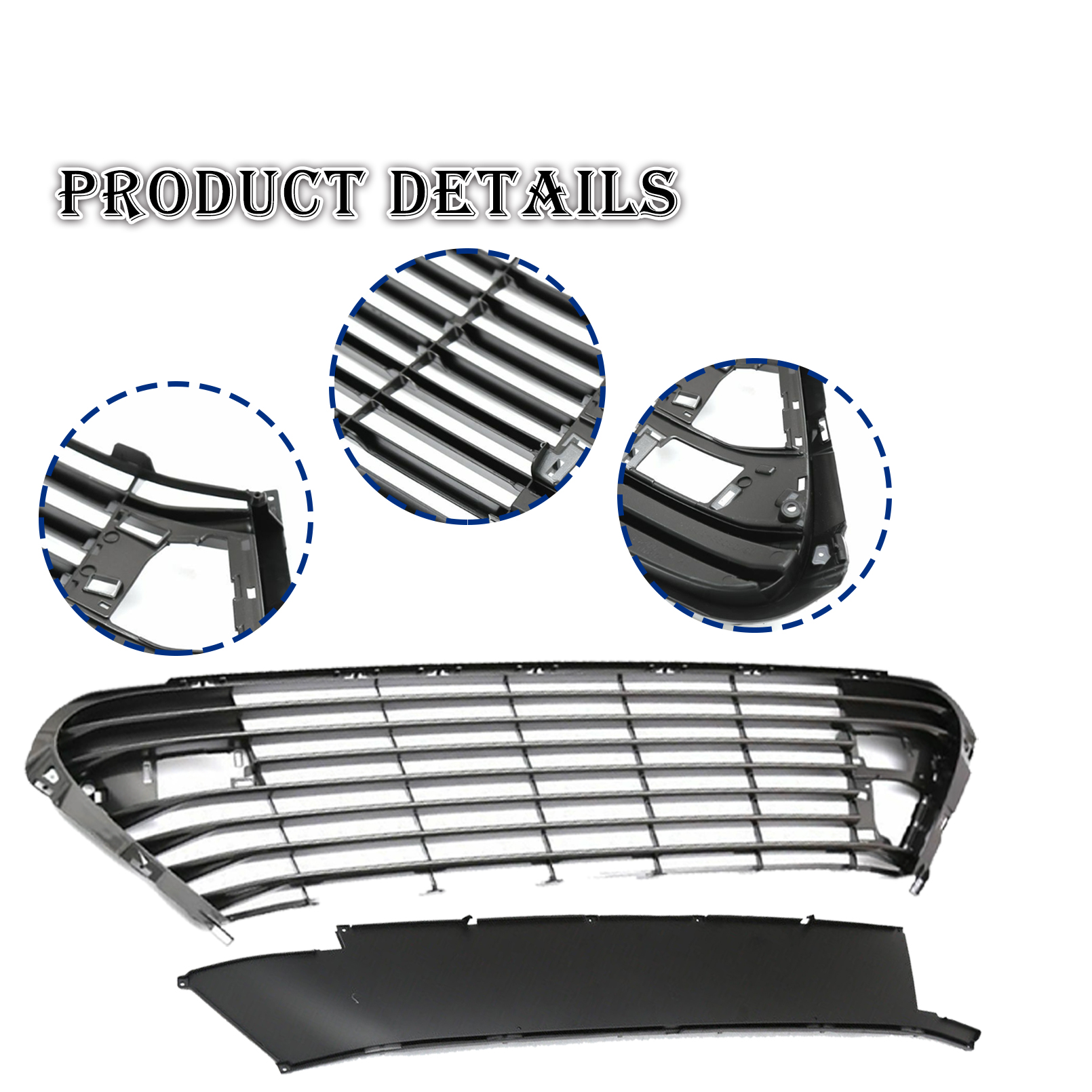 Front Bumper Lower Grille Image 3
