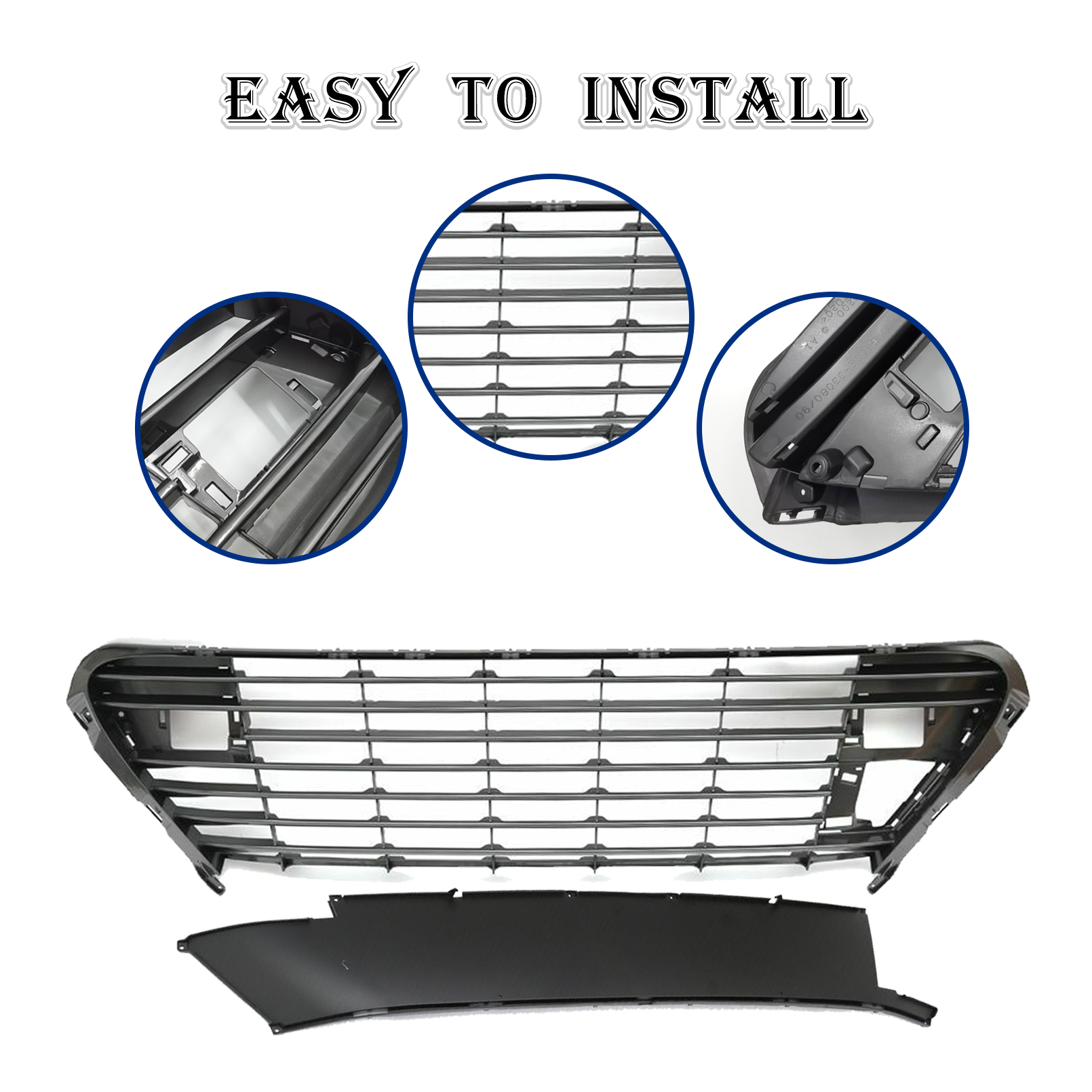 Front Bumper Lower Grille Image 9