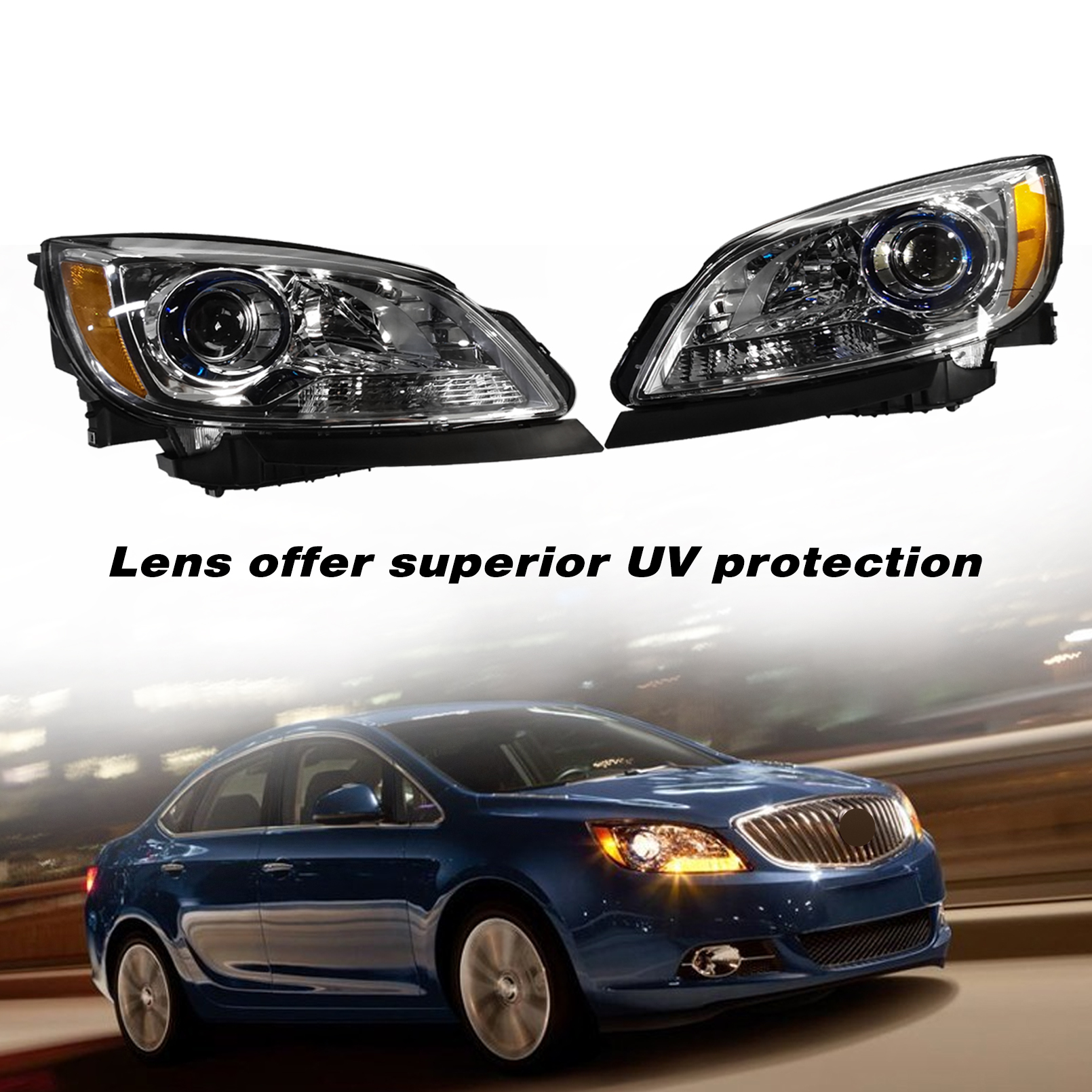 KEEKPO - For 2013-2017 Buick Enclave HID/Xenon W/o AFS Type - Foto 8
