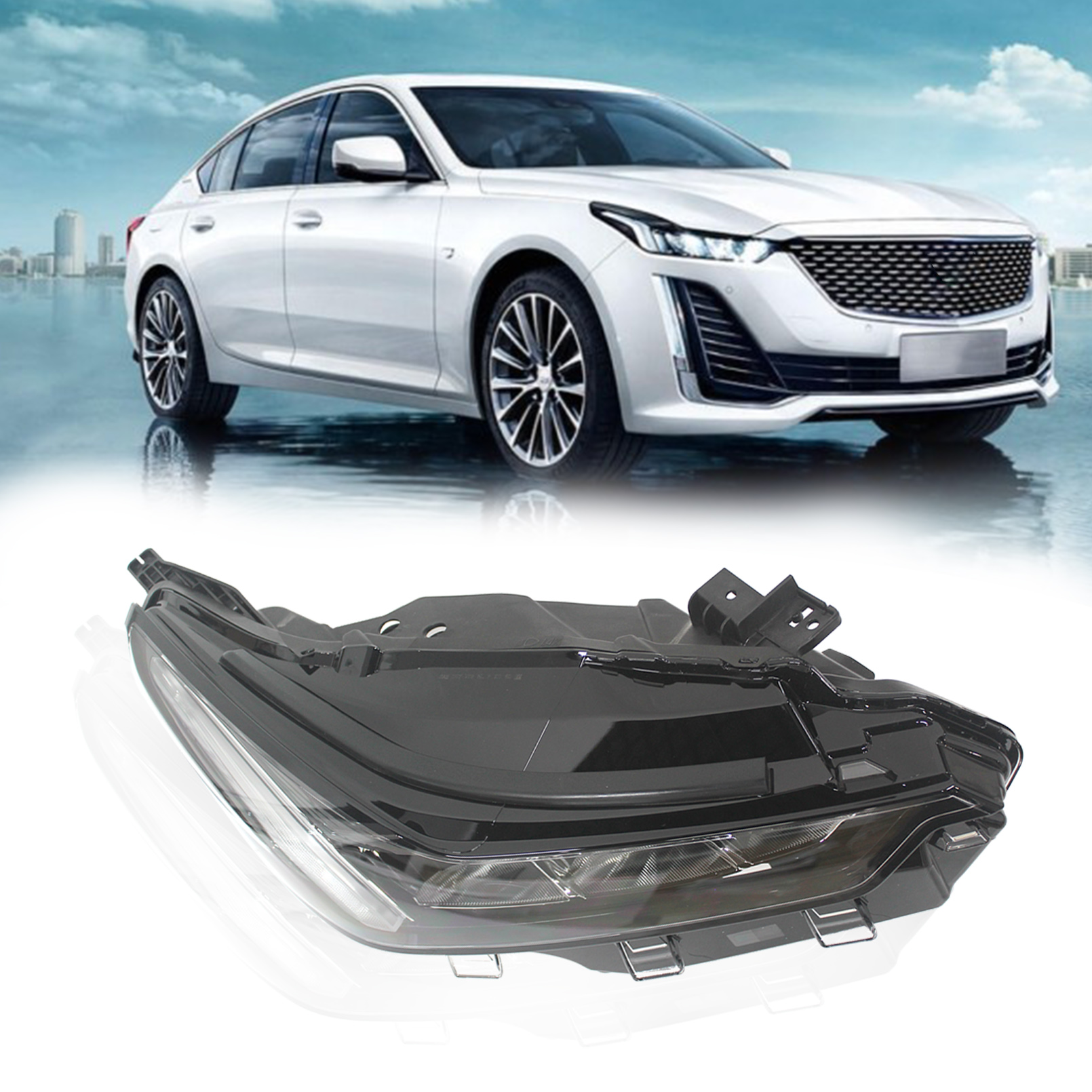 For 2020-2022 Cadillac CT5 LED Headlight Assembly Passenger Right