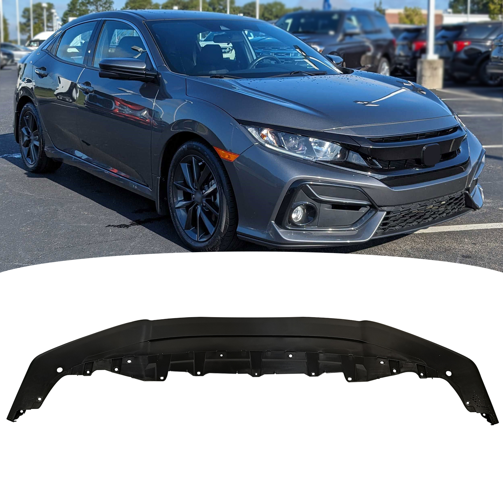 HO1036129 71102TGGA50 Bumper Face Bar Grilles Front for Honda
